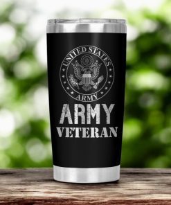 20 Oz Travel Mug - US Army Veteran